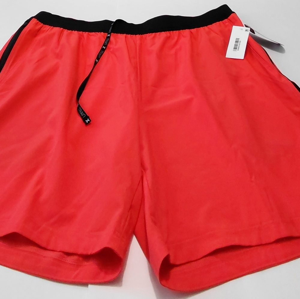XERSION  Men's Red 4 Way Stretch Training Shorts SIZE  XXL